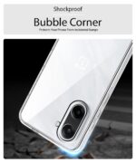 Transparent Back Cover Case for 1+ OnePlus Nord CE 5 5G | Raised Bumps for Full Device & Camera Protection Shockproof TPU Silicone Back Case Mobile Cover Transparent - Image 5