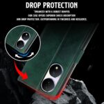 Shock Proof Flip Cover Back Case for Vivo Y100 5G | Magnetic Wallet Leather Case with Stand - Image 6