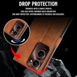 Shock Proof Flip Cover Back Case for Iqoo Z9 Lite | Magnetic Wallet Leather Case with Stand - Image 8