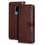 Shock Proof Flip Cover Back Case for Samsung Galaxy S9 Plus | Magnetic Wallet Leather Case with Stand - Image 2