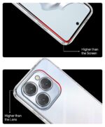 Crystal Clear Transparent Back Case Cover for Tecno Spark 20 Pro | Full Device & Camera Protection Shockproof TPU | Flexible Silicone Back Cover Case Transparent - Image 5