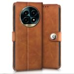 Shock Proof Flip Cover Back Case for Realme 13 Pro 5G | Magnetic Wallet Leather Case with Stand - Image 4