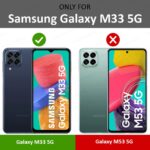 Transparent Back Case Cover for Samsung Galaxy M33 5G | Full Device & Camera Protection Shockproof TPU Silicone Back Cover Case Transparent - Image 2