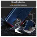 Shock Proof Flip Cover Back Case for Motorola Moto G34 5G | Magnetic Wallet Leather Case with Stand - Image 8
