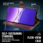 Shock Proof Flip Cover Back Case for Oppo F29 5G | Magnetic Wallet Leather Case with Stand - Image 8