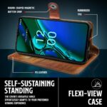 Shock Proof Flip Cover Back Case for Nokia G42 5G | Magnetic Wallet Leather Case with Stand - Image 5