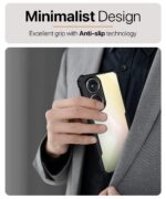 Poly Carbonate + TPU Crystal Clear Back Cover Case for Oppo Reno8 T 5G | 360 Degree Protection | Shock Proof Design | Transparent Back Case Cover for Oppo Reno 8T 5G (Black Bumper) - Image 5