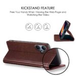 Shock Proof Flip Cover Back Case for Infinix Hot 30I | Magnetic Wallet Leather Case with Stand - Image 5