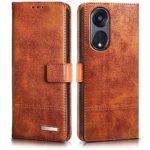Shock Proof Flip Cover Back Case for Oppo Reno 8T 5G | Magnetic Wallet Leather Case with Stand