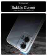 kelpuj Crystal Clear Transparent Back Case Cover for Motorola Moto G24 Power 5G | Full Device & Camera Protection Shockproof TPU Silicone Back Cover Case Transparent - Image 6