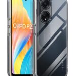 kelpuj Crystal Clear Transparent Back Case for Compatible with Oppo F23 5G | Shockproof Flexible TPU Silicone Cover | Full Body & Camera Protection Transparent