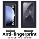 Unbreakable Nano Film Glass Screen Protector for Samsung Galaxy S23 FE 5G [ Flexible Like a Screen Guard, Harder Than a Tempered Glass ]  Pack of 2 Clear - Image 4