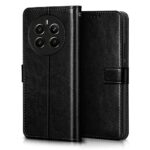 Shock Proof Flip Cover Back Case for Realme Narzo 70 | Magnetic Wallet Leather Case with Stand - Image 4