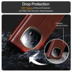 Shock Proof Flip Cover Back Case for Realme P2 Pro 5G | Magnetic Wallet Leather Case with Stand - Image 6