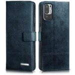 Shock Proof Flip Cover Back Case for Xiaomi Redmi Note 10 | Magnetic Wallet Leather Case with Stand