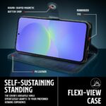 Shock Proof Flip Cover Back Case for Samsung Galaxy A36 5G | Magnetic Wallet Leather Case with Stand - Image 5