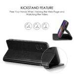 Shock Proof Flip Cover Back Case for Vivo Y21 | Magnetic Wallet Leather Case with Stand - Image 5
