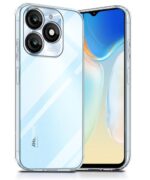 kelpuj Crystal Clear Transparent Back Case for Compatible with Itel A70 | Shockproof Flexible TPU Silicone Cover | Full Body & Camera Protection Transparent - Image 2