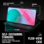 Shock Proof Flip Cover Back Case for Samsung Galaxy M54 | Magnetic Wallet Leather Case with Stand - Image 8