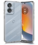 Transparent Back Cover for Moto Edge 50 Fusion 5G & Edge G96 Fusion 5G Shockproof TPU Silicone Case - Image 3