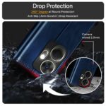 Shock Proof Flip Cover Back Case for Itel P55 Plus 4G | Magnetic Wallet Leather Case with Stand - Image 5