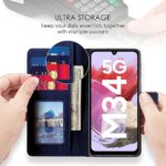 Shock Proof Flip Cover Back Case for Samsung Galaxy M34 5G | Magnetic Wallet Leather Case with Stand - Image 4