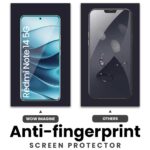 Unbreakable Nano Film Glass Screen Protector for Redmi Note 14 SE 5G | Redmi Note 14 5G [ Flexible Like a Screen Guard, Harder Than a Tempered Glass ]  Pack of 2 Transparent - Image 5