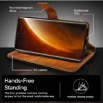 Shock Proof Flip Cover Back Case for Realme Narzo 60 Pro | Magnetic Wallet Leather Case with Stand - Image 5