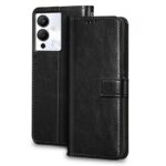 Shock Proof Flip Cover Back Case for Infinix Note 12 5G | Magnetic Wallet Leather Case with Stand - Image 2