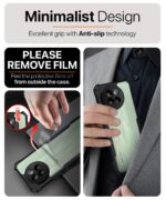 Shock Proof Clear Protective Back Case for Xiaomi 14 Civi 5G AirEDGE Technology | 360 Degree Camera Protection | Transparent Hybrid Back Case Mobile Cover Black - Image 8