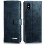 Shock Proof Flip Cover Back Case for Xiaomi Mi Redmi 9A | Magnetic Wallet Leather Case with Stand