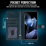 Shock Proof Flip Cover Back Case for 1+ Oneplus 13 5G | Magnetic Wallet Leather Case with Stand - Image 6