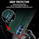 Shock Proof Flip Cover Back Case for Samsung Galaxy M35 5G | Magnetic Wallet Leather Case with Stand - Image 5