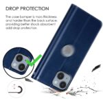 Shock Proof Flip Cover Back Case for Apple Iphone 14 | Magnetic Wallet Leather Case with Stand - Image 6