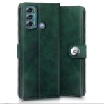 Shock Proof Flip Cover Back Case for Motorola Moto G60 | Magnetic Wallet Leather Case with Stand - Image 2
