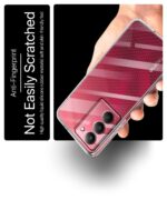 Transparent Back Cover Case Compatible with Realme 14x 5G, Narzo 80x, P3x | Shockproof TPU Silicone Case with Raised Bumps | Full Body & Camera Protection | Slim Fit Mobile CoverClear - Image 6