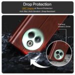 Shock Proof Flip Cover Back Case for Realme P3 Pro 5G | Magnetic Wallet Leather Case with Stand - Image 4