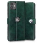 Shock Proof Flip Cover Back Case for Iphone 11 | Magnetic Wallet Leather Case with Stand - Image 2