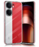 Crystal Clear Transparent Back Case Cover for iQOO Neo 9 Pro 5G | Full Device & Camera Protection Shockproof TPU | Flexible Silicone Back Cover Case Transparent - Image 3