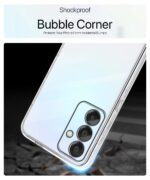 kelpuj Transparent Back Cover Case for Samsung Galaxy A35 5G | Galaxy A55 5G | Raised Bumps for Full Device & Camera Protection Shockproof TPU Silicone Mobile Case Transparent - Image 8