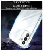 Ultra-Hybrid Crystal Clear Back Case Cover for Samsung Galaxy M13 | F13 4G | Hard Back | Slim Fit Shockproof Design | Camera Protection Bump | Back Cover Case (PC,TPU | Transparent) - Image 4