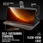 Shock Proof Flip Cover Back Case for Realme Narzo 60 Pro | Magnetic Wallet Leather Case with Stand - Image 8