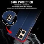 Shock Proof Flip Cover Back Case for Oppo F21 Pro 4G | Magnetic Wallet Leather Case with Stand - Image 4