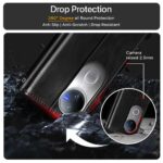 Shock Proof Flip Cover Back Case for Iqoo Z10R 5G | Magnetic Wallet Leather Case with Stand - Image 4