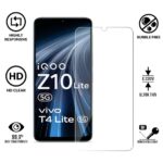 Unbreakable Nano Film Glass Screen Protector for Vivo T4 lite 5G | iQOO Z10 lite 5G | Y04 4G | Y19 5G | Y19e [ Flexible Like a Screen Guard, Harder Than a Tempered Glass ]  Pack of 2 Clear - Image 3