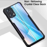 Shock Proof Clear Back Cover Case Mobile Cover for Realme 9 Pro Plus 5G | Realme 9 4G (Hard | Hybrid PC + TPU | Full Armour Device & Camera Protection | Black) - Image 3