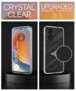 Transparent Back Cover for Moto Edge 50 Fusion 5G & Edge G96 Fusion 5G Shockproof TPU Silicone Case - Image 4