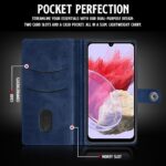 Shock Proof Flip Cover Back Case for Samsung Galaxy M34 5G | Magnetic Wallet Leather Case with Stand - Image 4