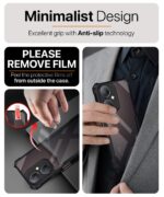 Shock Proof Clear Protective Back Case for Vivo Y27 4G - AirEDGE Technology | 360 Degree Camera Protection | Transparent Hybrid Back Case Mobile Cover - Black - Image 5