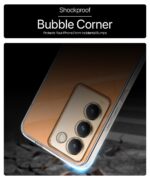 Crystal Clear Transparent Back Case Cover for Vivo Y200e 5G | Vivo T3 5G | Full Device & Camera Protection Shockproof TPU | Flexible Silicone Back Cover Case Transparent - Image 8